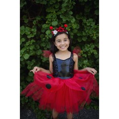 MAPPON REED Lady bug♡ 　3本セット Great Pretenders Ladybug Dress and Headband, Red and Black
