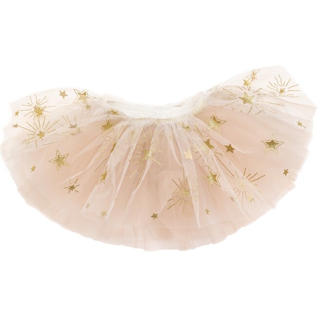 Great Pretenders Sparkle Star Tutu, White and Gold, Size 4-6 - Costumes - 3