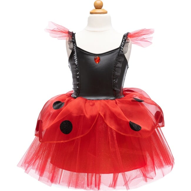 Great Pretenders Ladybug Dress and Headband, Red and Black, Size 3-4 - Costumes - 4