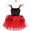 Great Pretenders Ladybug Dress and Headband, Red and Black, Size 3-4 - Costumes - 6