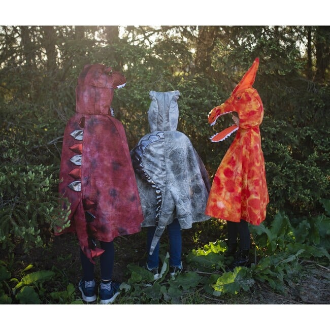 Great Pretenders Grandasaurus Pterodactyl Cape, Orange, Size 4-6 - Costumes - 4