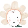 Peach Daisy Baby Bonnet - Hats - 1 - thumbnail