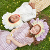 Pastel Paper Flower Bonnets - Party Accessories - 2