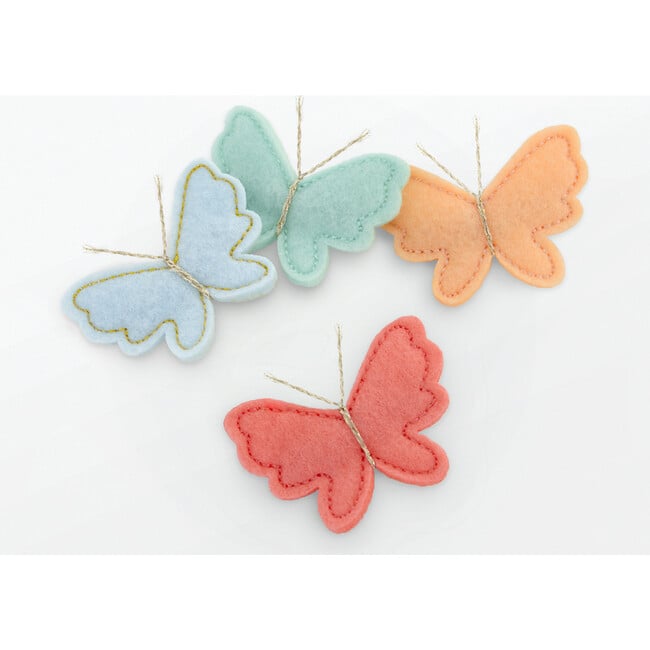 Felt Butterfly Hair Clips - Hair Accessories - 3