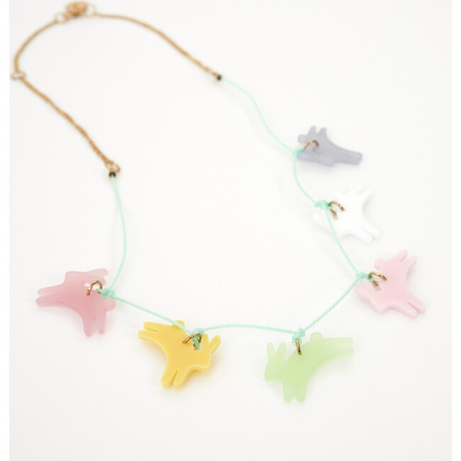 Leaping Bunny Necklace - Necklaces - 4