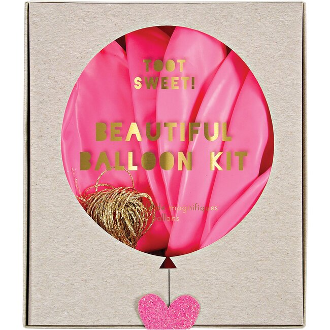Pink Beautiful Balloon Kit - Decorations - 3