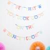 Multicolor Letter Garland Kit - Garlands - 5