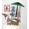 Pirates & Palm Tree Cake Toppers - Party - 3