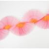 Pink Honeycomb Fan Garland - Garlands - 3