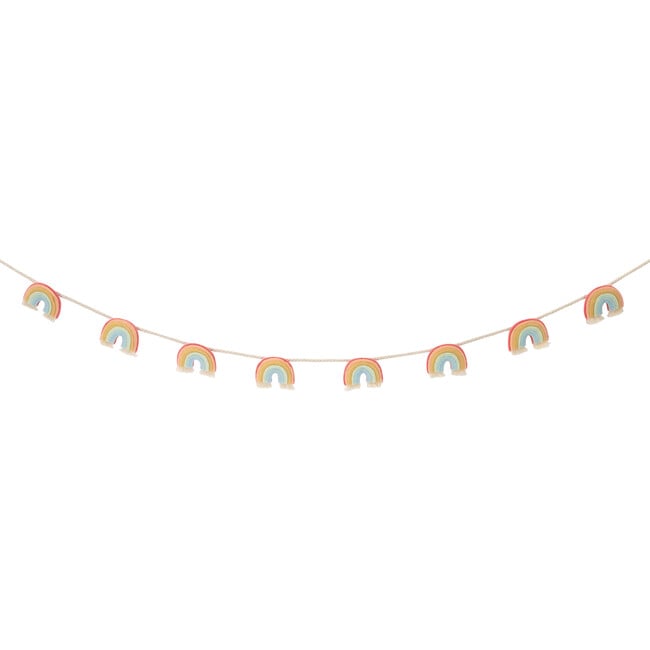 Felt Rainbow Garland - Garlands - 4