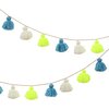 Blue Wool Tassel Garland - Wall Décor - 1 - thumbnail
