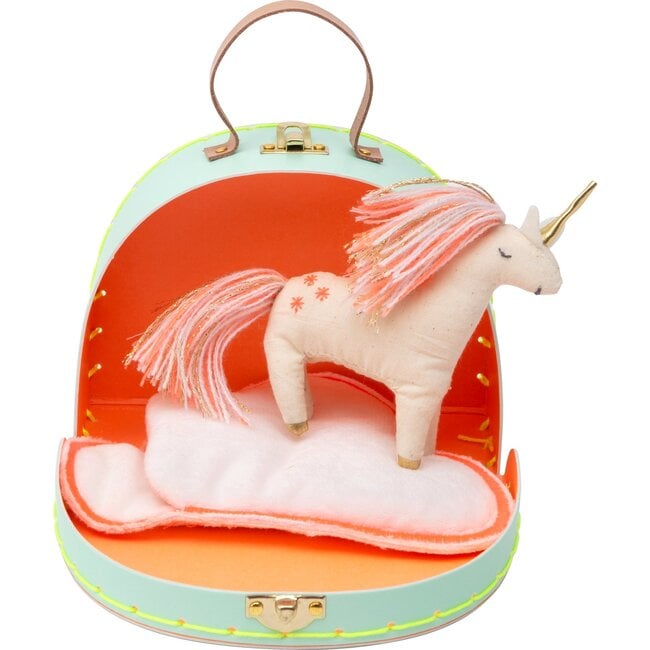 Mini Unicorn Suitcase - Doll Accessories - 5