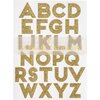 Gold Glitter Alphabet Stickers - Favors - 1 - thumbnail
