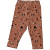 Embroidered Pants, Pink - Pants - 1 - thumbnail