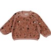 Embroidered Pullover, Pink - Sweatshirts - 1 - thumbnail