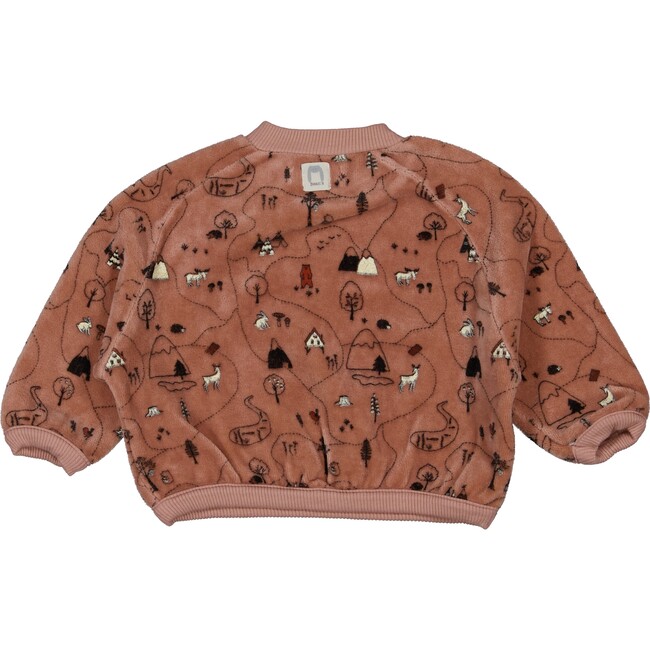 Embroidered Pullover, Pink