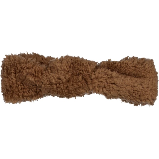 Fuzzy Headband, Walnut
