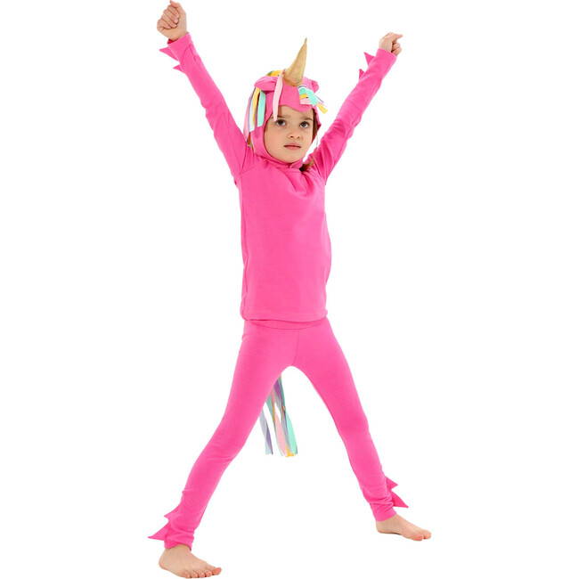 Unicorn Costume Hat and Tail, Pink