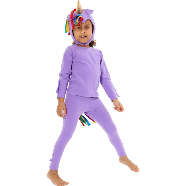 Unicorn Pajama Costume, Purple - Costumes - 1