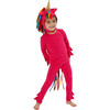 Unicorn Pajama Costume, Hot Pink - Costumes - 4 - thumbnail