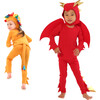 Dragon Pajama Costume, Red - Costumes - 2