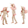 Velvet Winged Unicorn Costume, Gold and Pink - Costumes - 3 - thumbnail