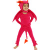 Dragon Pajama Costume, Pink - Costumes - 1 - thumbnail