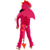 Dragon Pajama Costume, Pink - Costumes - 2 - thumbnail