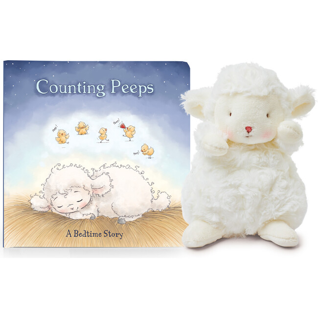 Counting Peeps Book & Wee Kiddo, White - Dolls - 1
