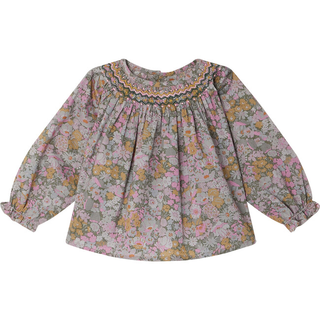 Blouse, Green - Blouses - 1
