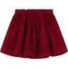 Skirt,Burgundy - Skirts - 1 - thumbnail