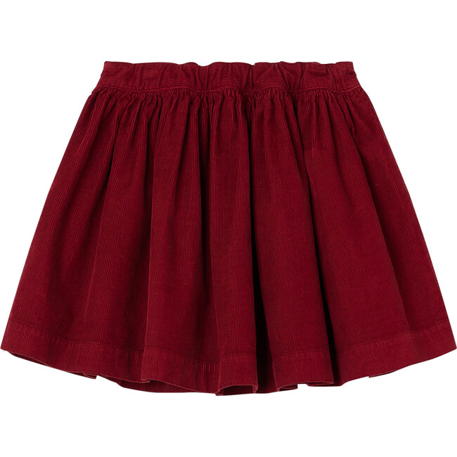 Skirt,Burgundy - Skirts - 2