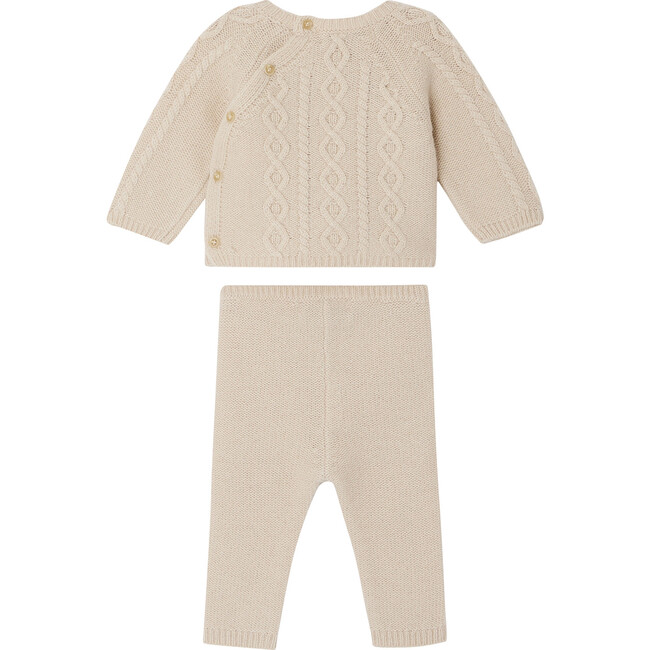 Two Piece Set,Tan - Mixed Apparel Set - 1
