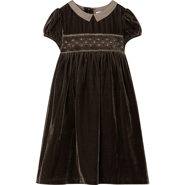 Dress, Brown - Dresses - 1