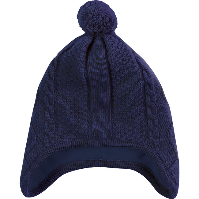 Childrens Jamie Hat, Navy - Hats - 1