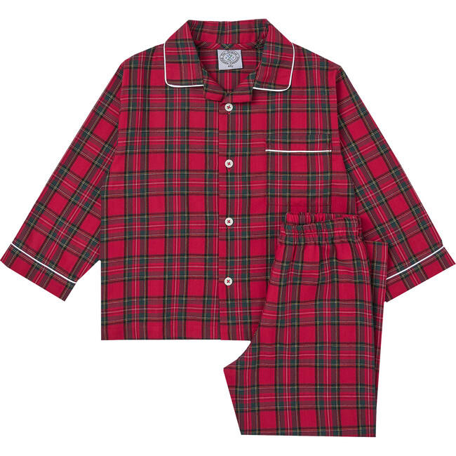 Cosy Christmas All In One, Red Tartan