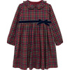 Bonnie Tartan Dress, Red Tartan - Dresses - 1 - thumbnail