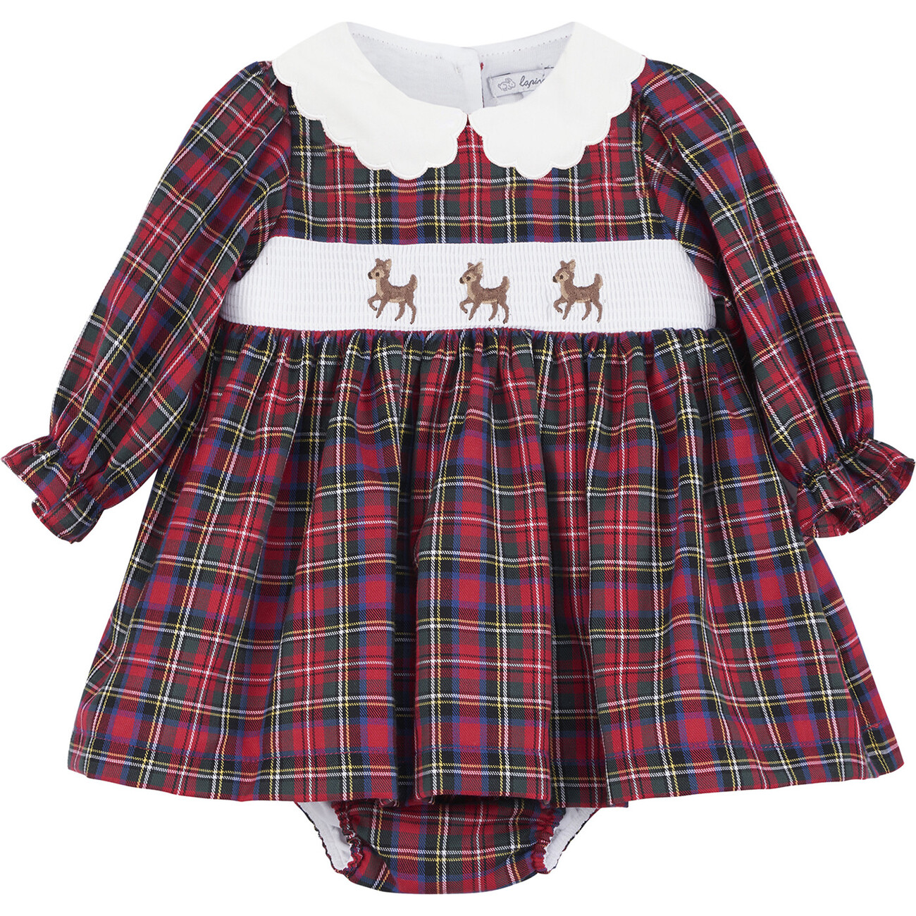 Baby hot sale tartan outfit