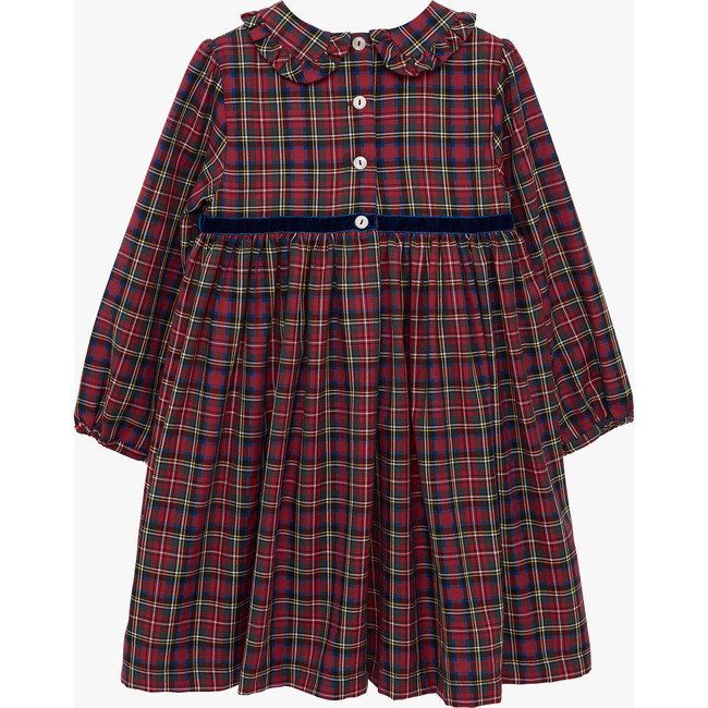 Bonnie Tartan Dress, Red Tartan - Dresses - 3