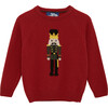 Nutcracker Sweater, Red - Sweaters - 1 - thumbnail