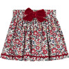 Betsy Bow Skirt, Red Betsy - Skirts - 1 - thumbnail