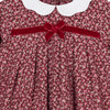 Louise Floral Jersey Dress, Berry - Dresses - 3