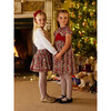 Betsy Bow Skirt, Red Betsy - Skirts - 2
