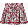 Betsy Bow Skirt, Red Betsy - Skirts - 3