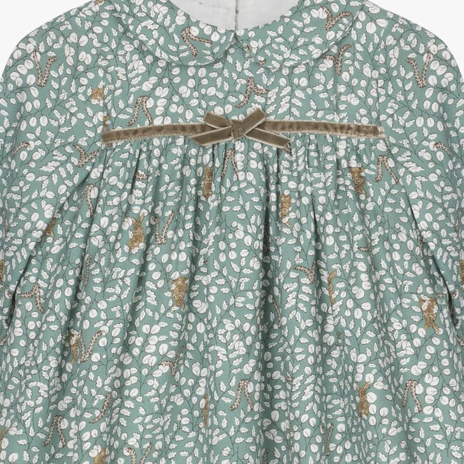 Little Woodland Bunny Floaty Dress, Soft Green - Trotters London Dresses | Maisonette Little Woodland Bunny Floaty Dress, Soft Green - Trotters London Dresses | Maisonette