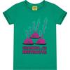Short Sleeve T-Shirt, Beetroot Patch Green - Tees - 1 - thumbnail