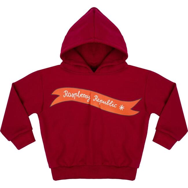 Hoodie Raspberry Republic Berry Red, Red