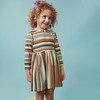 Dress Folk Stripes, Multi - Dresses - 2