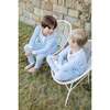 Jack Pima Cotton Pajama Pant Set, Let's Roll Blue - Pajamas - 5