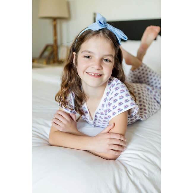 Molly Pima Cotton Pant Set, Let's Roll Pink - Mixed Apparel Set - 4